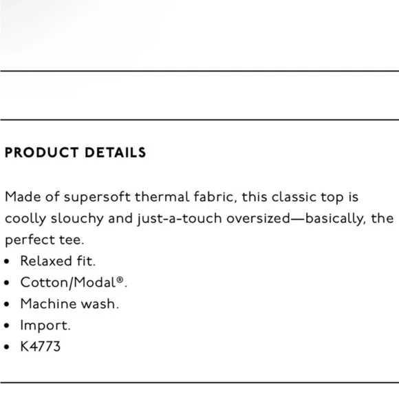 MADEWELL Ex-Boyfriend 3/4 Sleeve Thermal Waffle Knit Top in Army Green Size XS - Picture 7 of 7